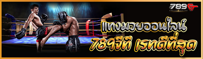แทงมวยออนไลน์ 789จีที เรทดีที่สุด 